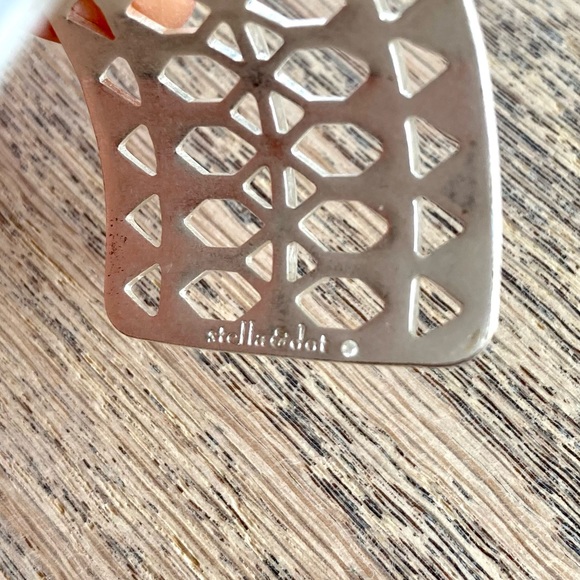 Stella & Dot Plait Cuff - Silver - Picture 3 of 6